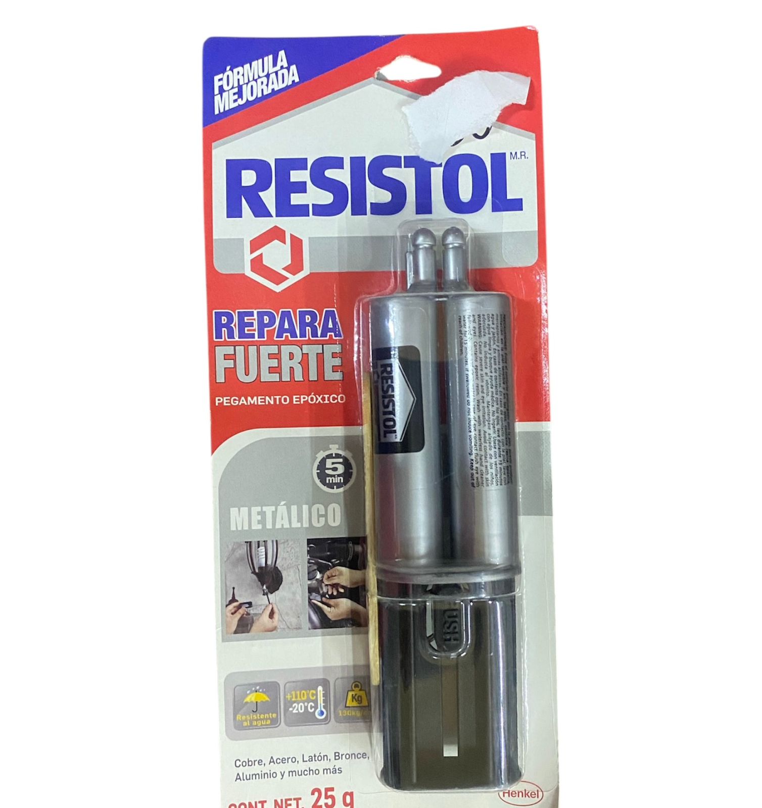 Repara Fuerte Metalico 25g